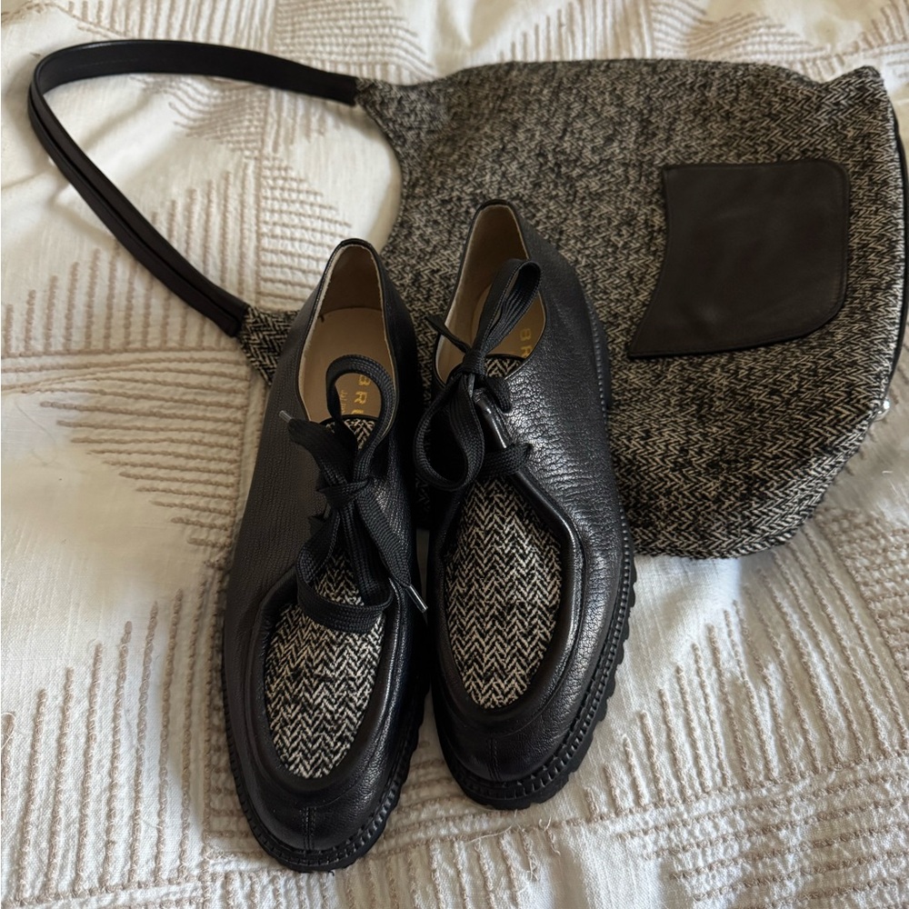 Black and Gray Women's Bag